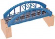 83560 Tillig Blue colored arch bridge kit with advanced track